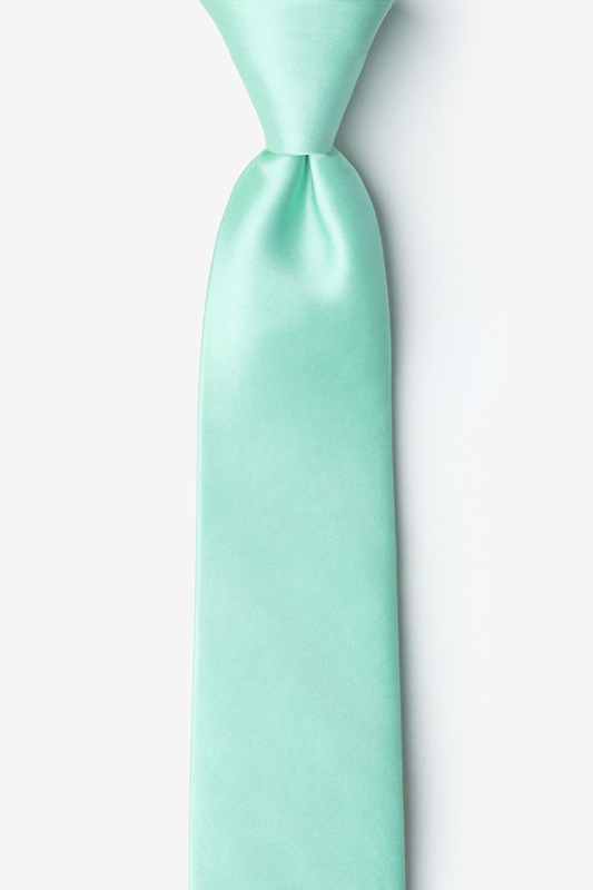 Aqua 3″ Skinny Tie