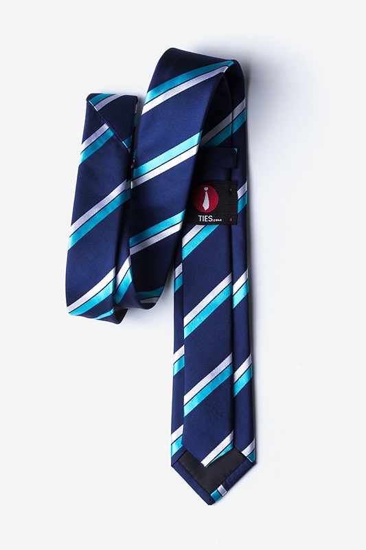 Axel Aqua Skinny Tie