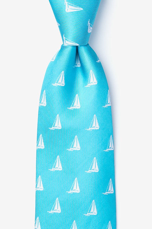 Pier Pressure Aqua Tie