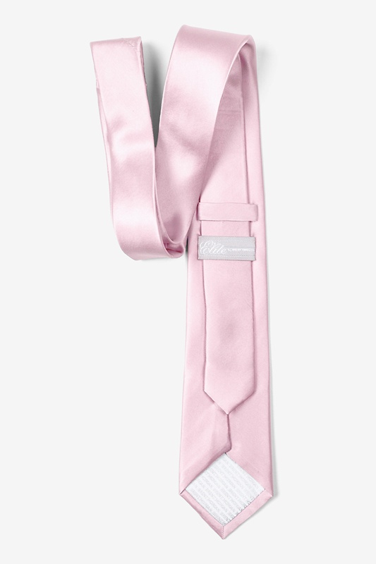 Baby Pink Skinny Tie