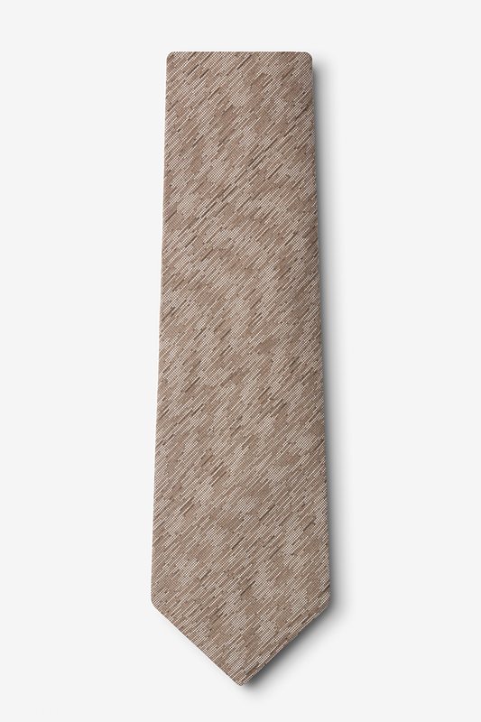 Springfield Beige Extra Long Tie