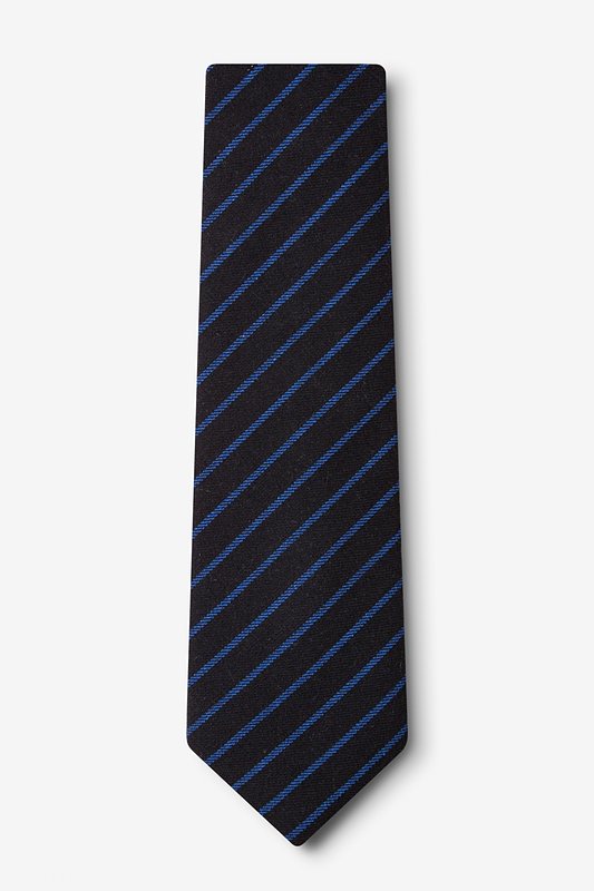 Arcola Black Extra Long Tie