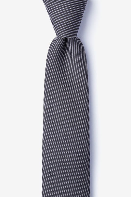 Dover Black Skinny Tie