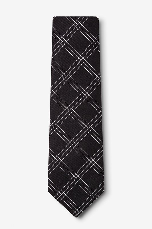 Escondido Black Extra Long Tie