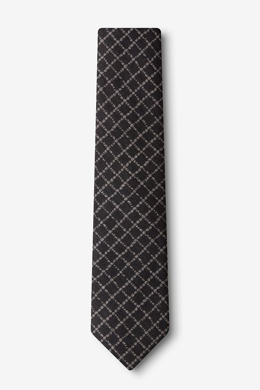 Glendale Black Skinny Tie