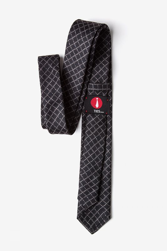 Glendale Black Skinny Tie