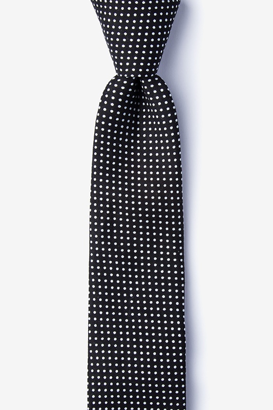 Gregory Black Skinny Tie