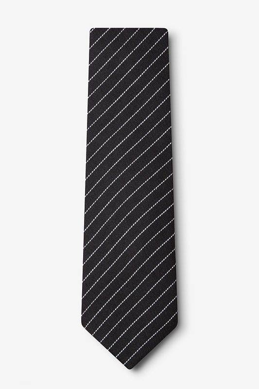 Lewisville Black Extra Long Tie