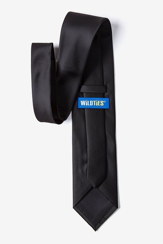 404 ERROR Black Extra Long Tie