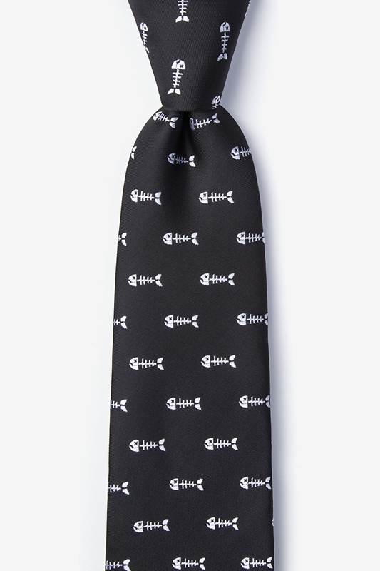 Fish Bones Black Tie