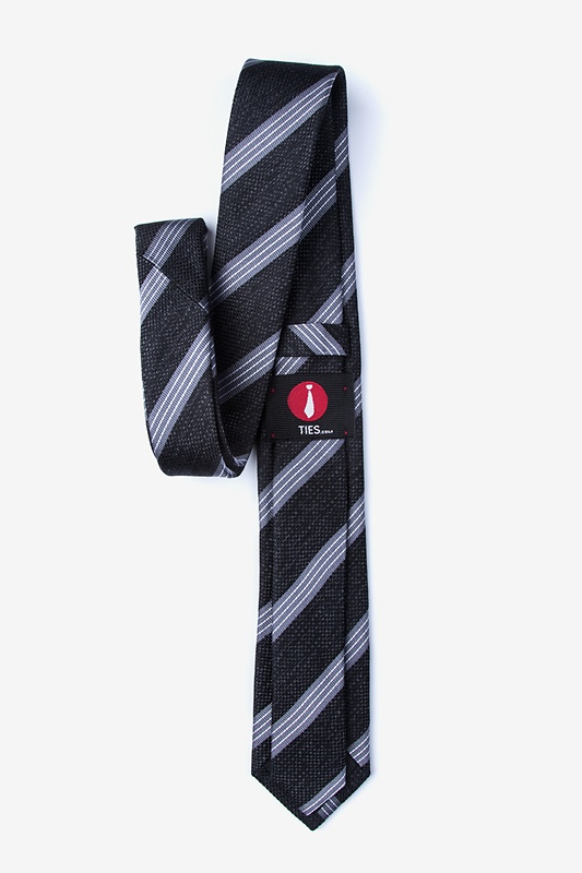 Bronsa Black Skinny Tie