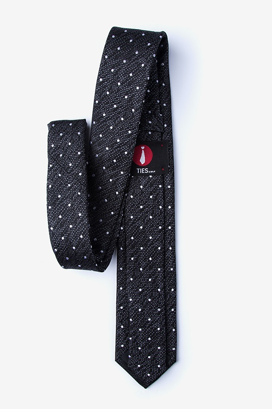 Tully Black Skinny Tie