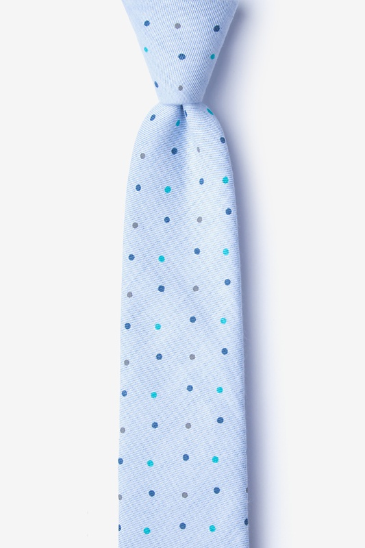 Alliance Blue Skinny Tie