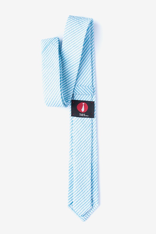 Clyde Blue Skinny Tie