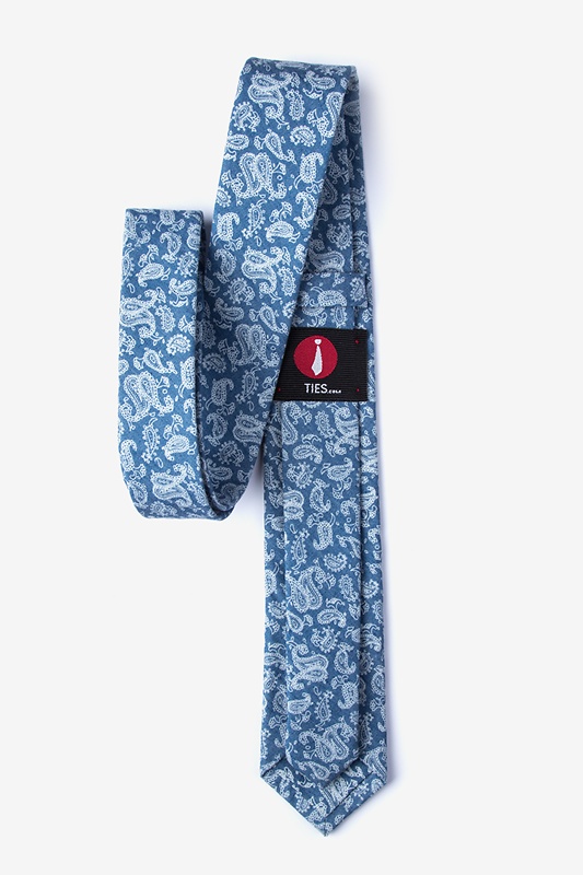 Goddard Blue Skinny Tie