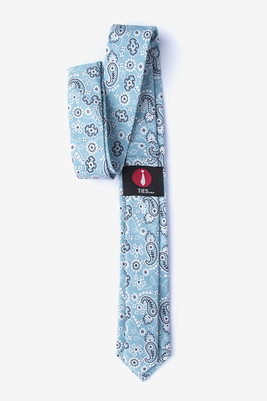 Grove Blue Skinny Tie