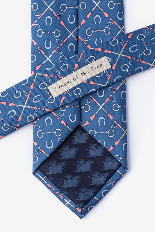 Cream of the Crop Blue Tie