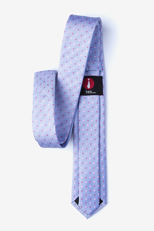 Eagle Blue Skinny Tie