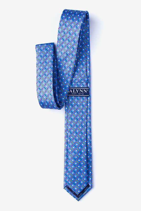 Golf Balls & Tees Blue Skinny Tie