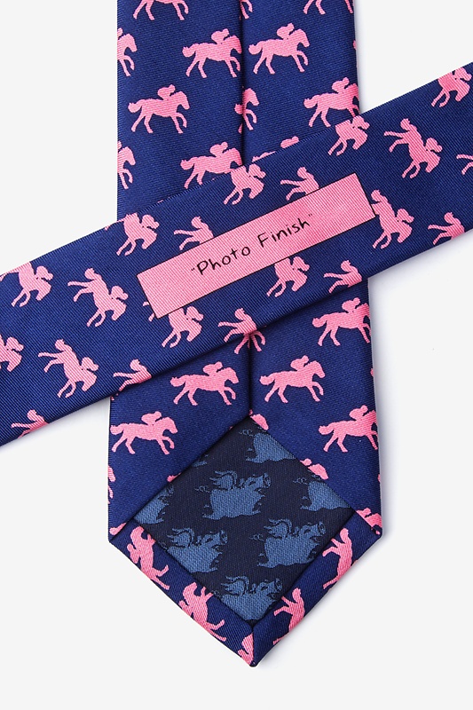 Photo Finish Blue Skinny Tie