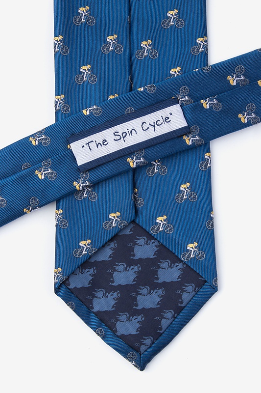 The Spin Cycle Blue Tie