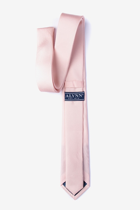 Blush Skinny Tie