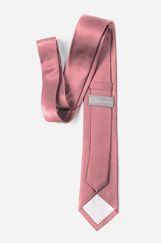 Bridal Rose Skinny Tie