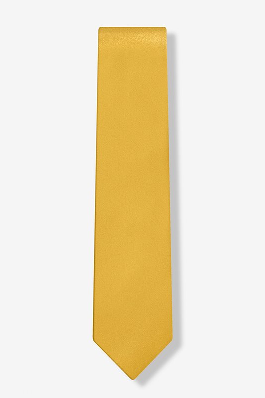 Bright Gold 2.25″ Skinny Tie