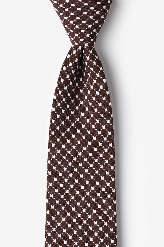 descanso Brown Extra Long Tie