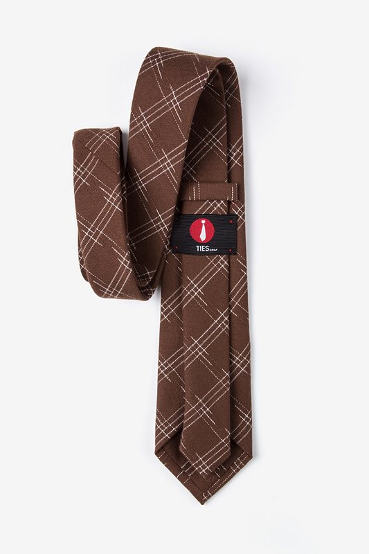 Escondido Brown Extra Long Tie