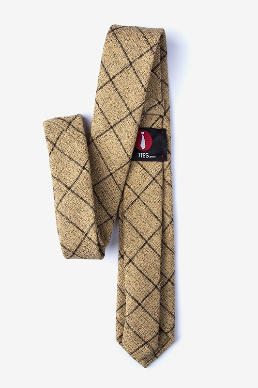 Fletcher Brown Skinny Tie