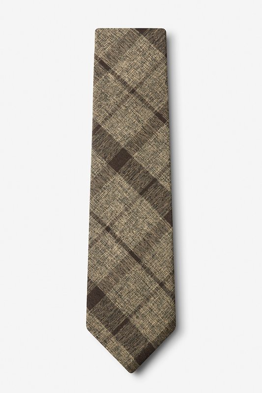 Kirkland Brown Extra Long Tie