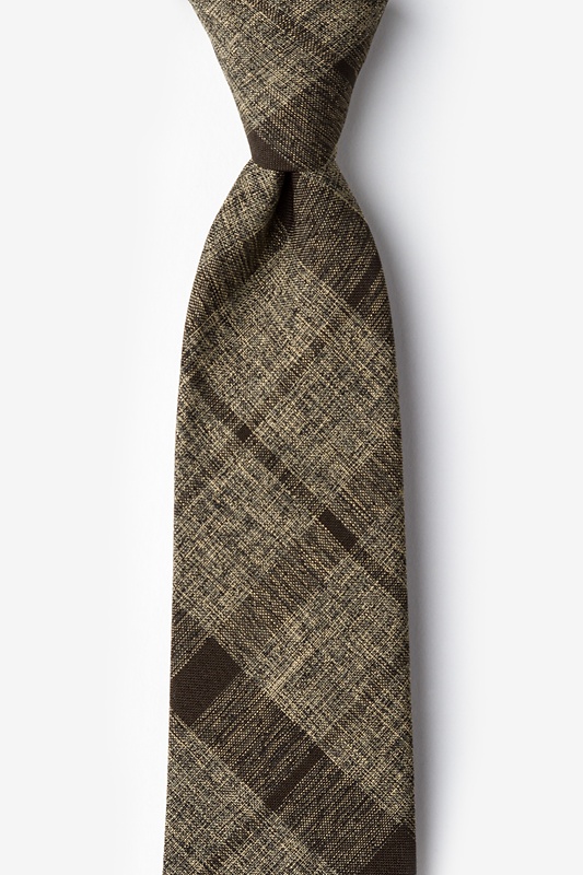 Kirkland Brown Extra Long Tie