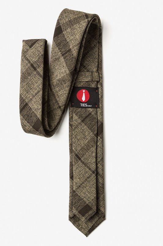 Kirkland Brown Skinny Tie