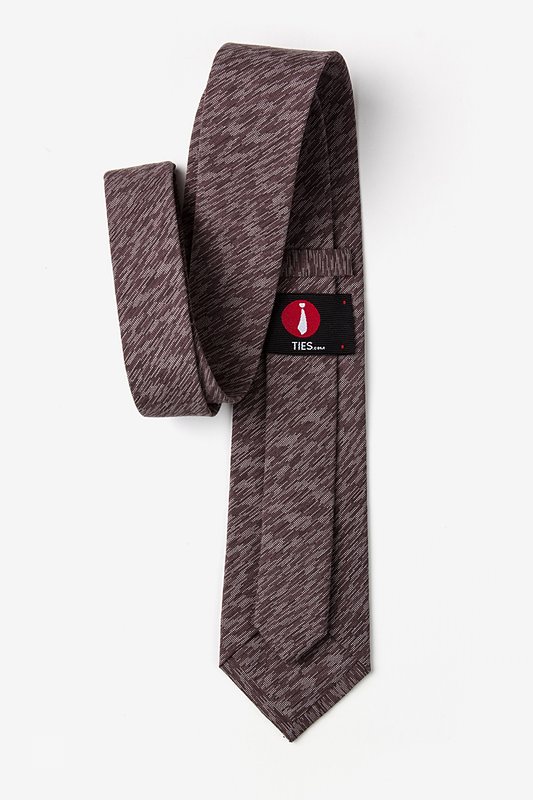 Springfield Brown Extra Long Tie