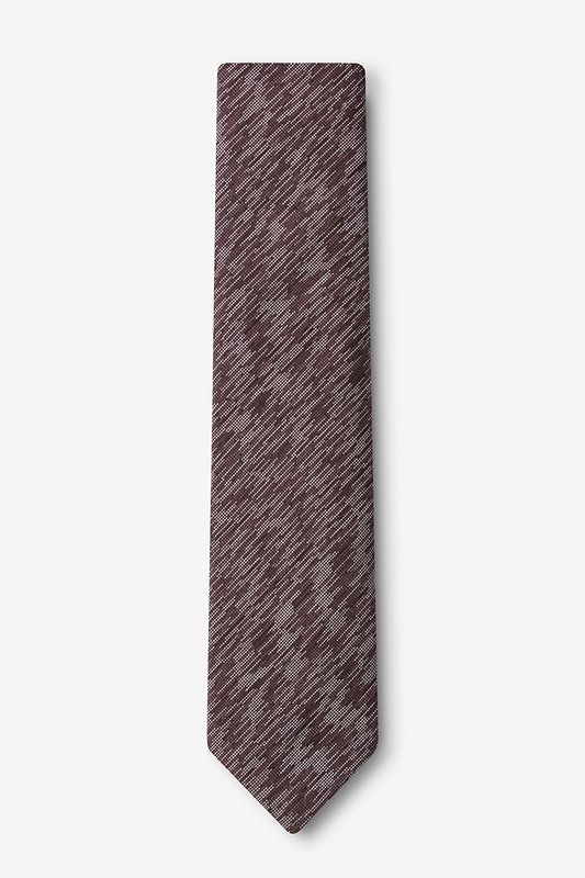 Springfield Brown Skinny Tie