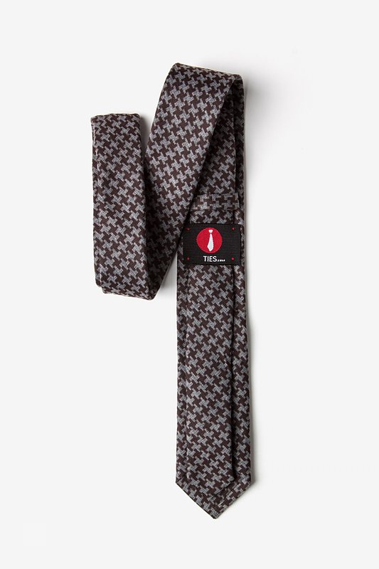 Tempe Brown Skinny Tie