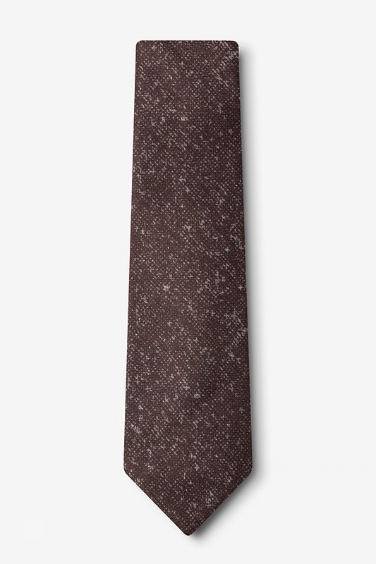 Wilsonville Brown Extra Long Tie