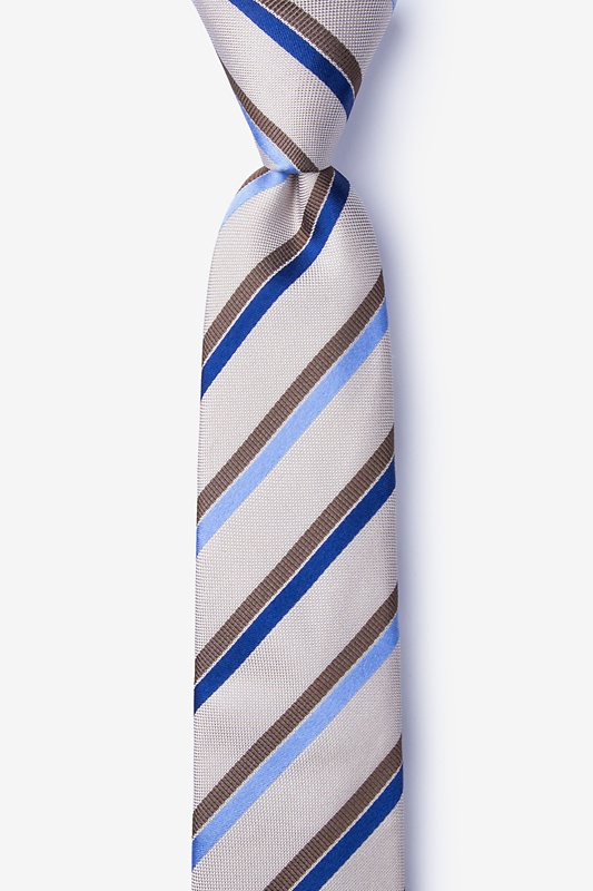 Bann Brown Skinny Tie