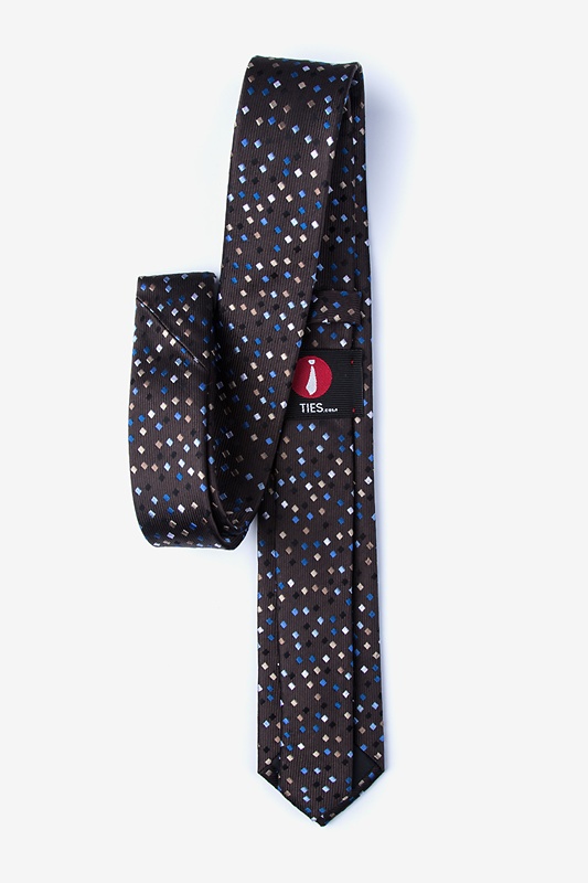 Manzanita Brown Skinny Tie