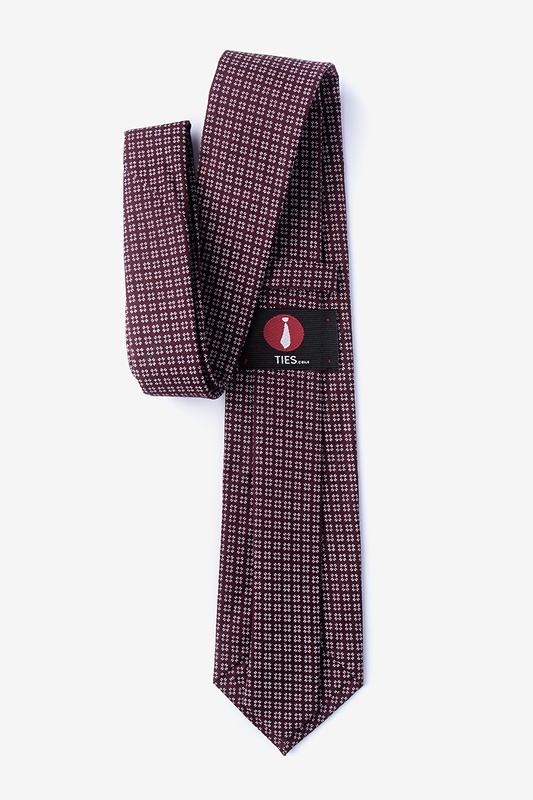 Fayette Burgundy Tie