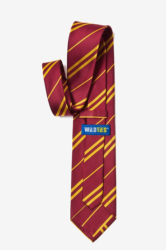 Boarding School Burgundy Tie