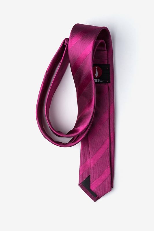 Granham Burgundy Skinny Tie