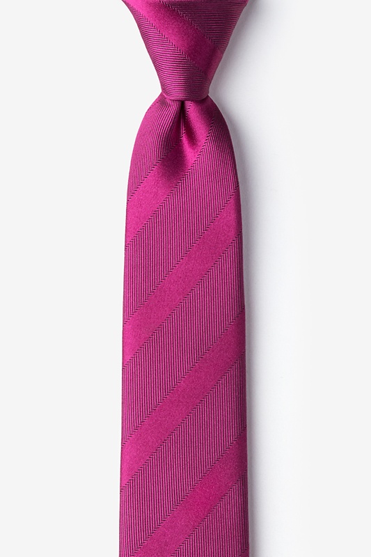 Granham Burgundy Skinny Tie