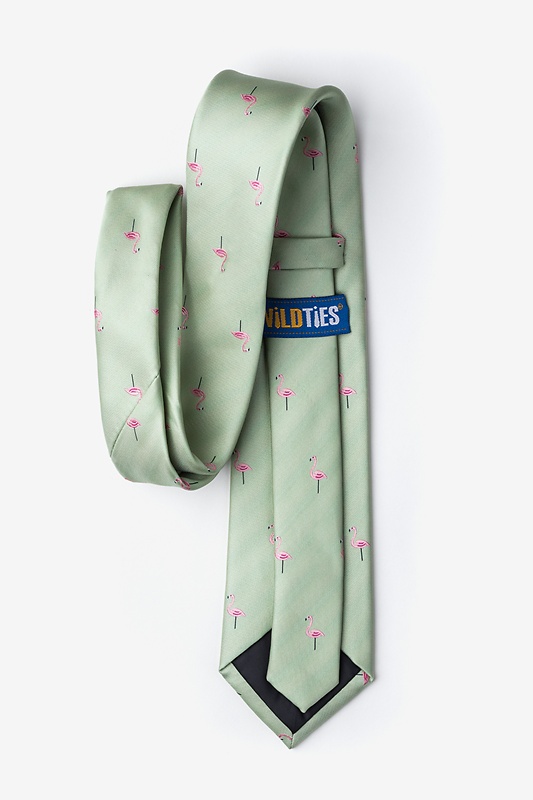 Yard Birds Celadon Tie