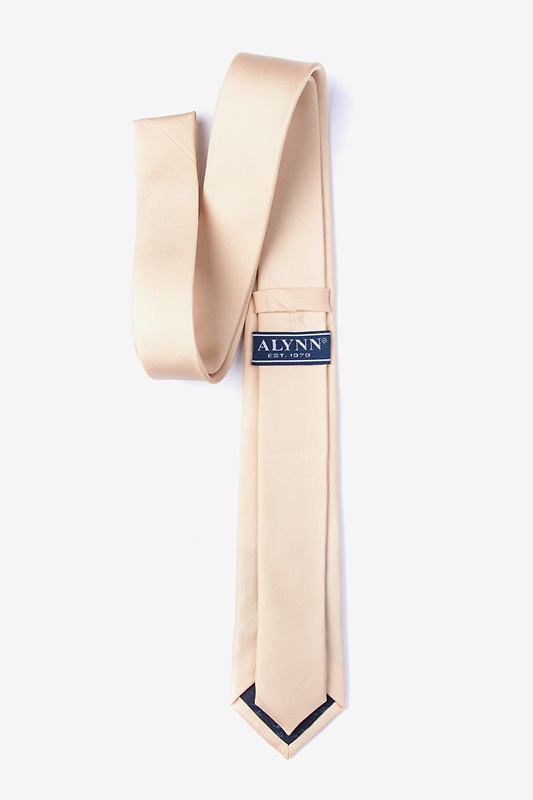 Champagne Skinny Tie