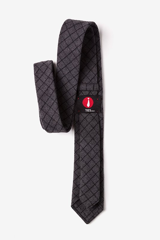 San Luis Charcoal Skinny Tie