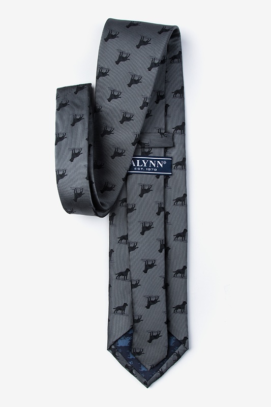 Labrador Charcoal Tie