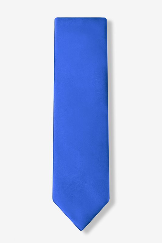 Classic Blue Extra Long Tie