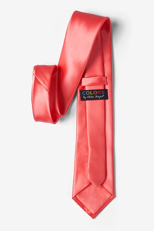 Coral Extra Long Tie